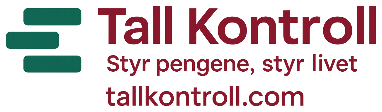 Tall Kontroll. Styr pengene, styr livet.